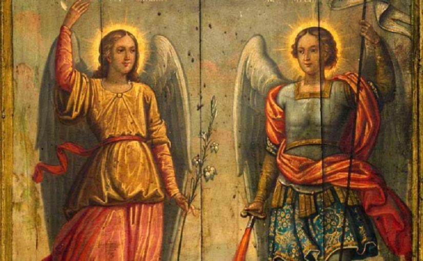 Conducătorii cetelor de îngeri – Sfintii Arhangheli Mihail și Gavril